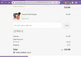 TRY10 coupon verification screenshot