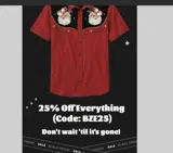 BZE25 coupon verification screenshot