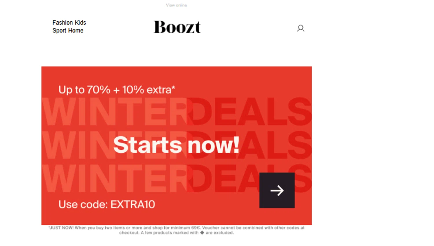 Boozt promo code screenshot showing code extra10 applied at Boozt checkout page. Uploaded by SimplyCodes community member juanjose on Dec 25, 2025