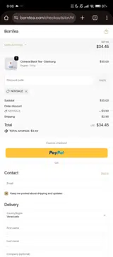 NOVSALE coupon verification screenshot