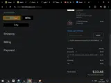 WELCOME10 coupon verification screenshot