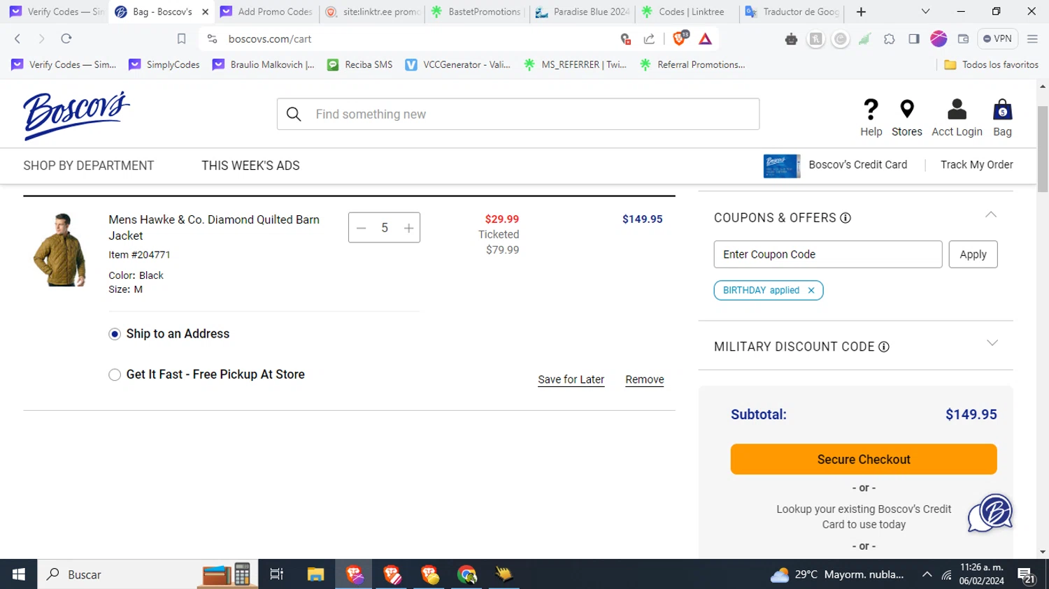 Boscov's Promo Codes 22 Off February 2024