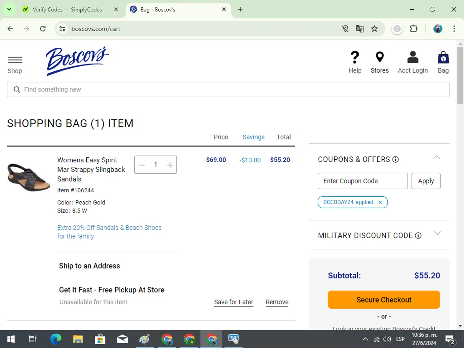 Boscov's Promo Codes 22 Off June 2024