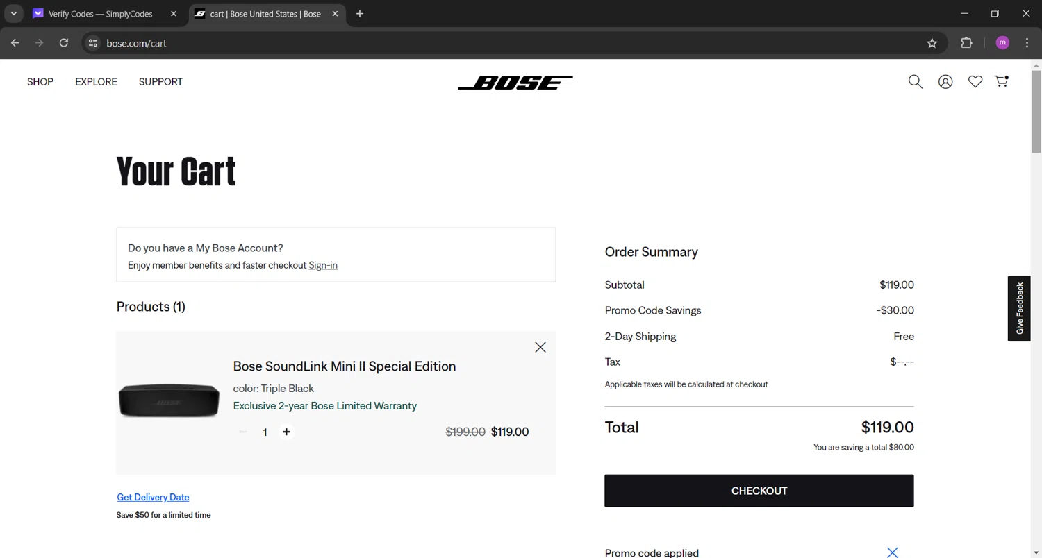 Bose Coupon Codes 4 off Discount Codes in August 2024 SimplyCodes