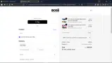 BOSII coupon verification screenshot