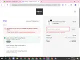 Boska US coupon verification screenshot