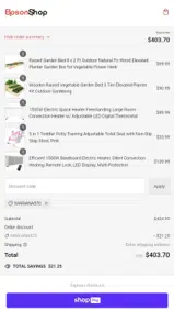 MARIANA570 coupon verification screenshot