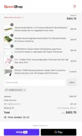 YSABELACOSTA coupon verification screenshot