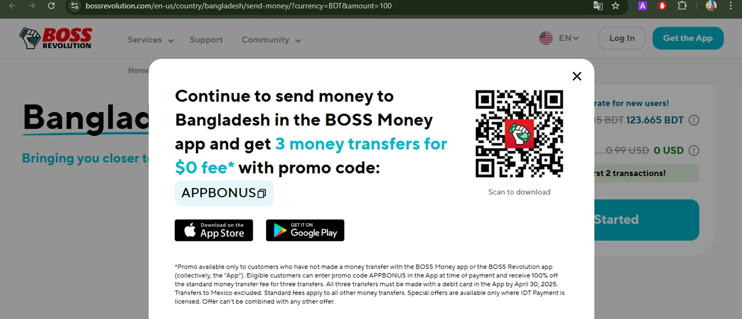 BOSS Revolution checkout page showing BOSS Revolution promo code box | Screenshot taken by SimplyCodes community member on Mar 24, 2025