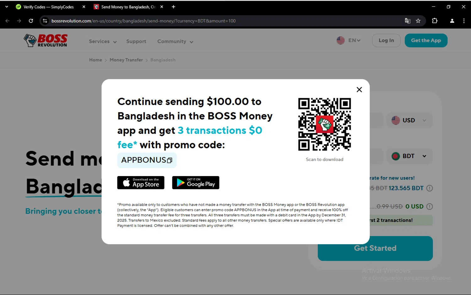 BOSS Revolution checkout page showing BOSS Revolution promo code box | Screenshot taken by SimplyCodes community member on Mar 7, 2025