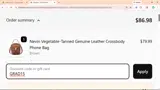 GRAD15 coupon verification screenshot