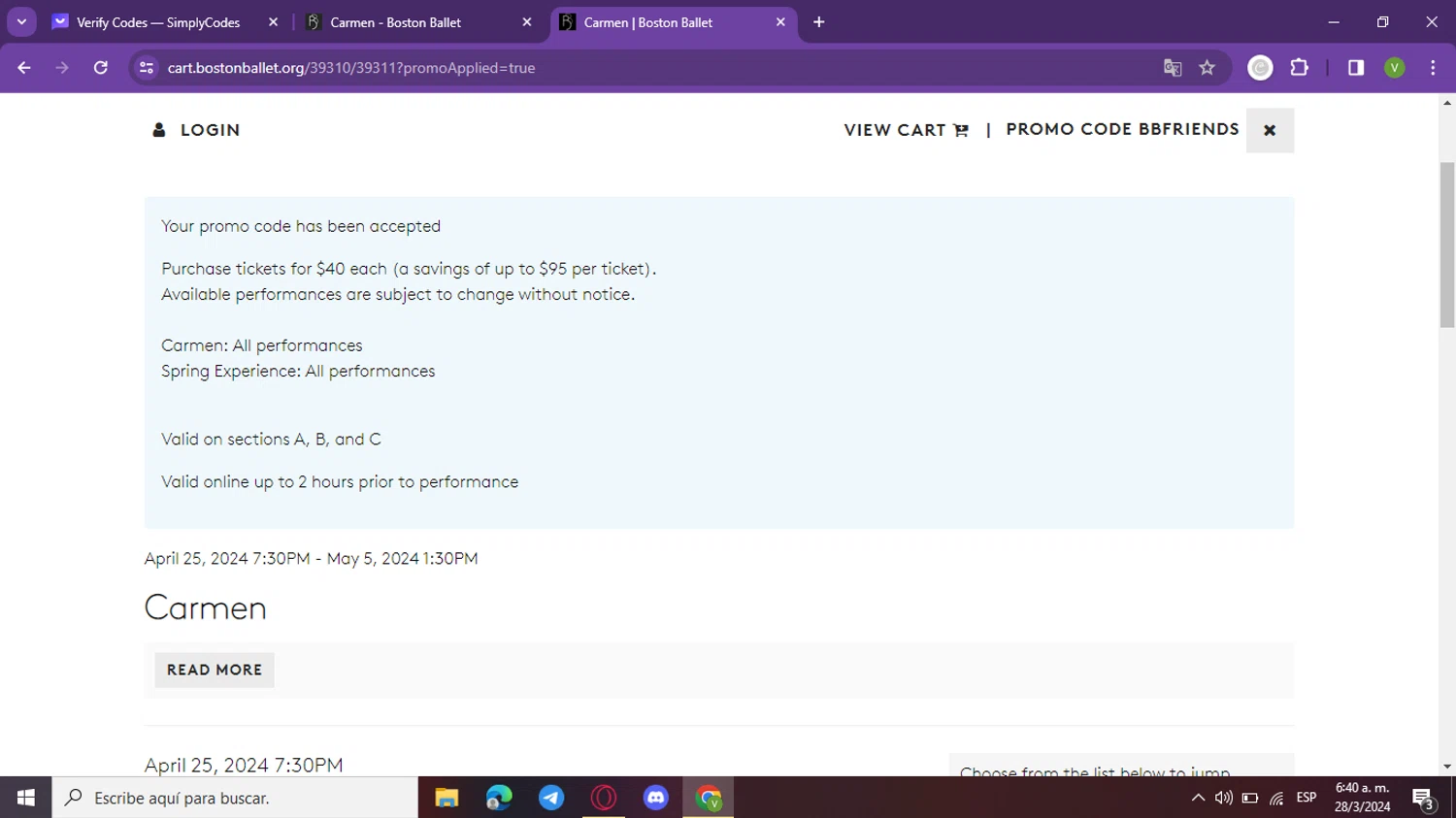 Boston Ballet Promo Codes 30 Off September 2024