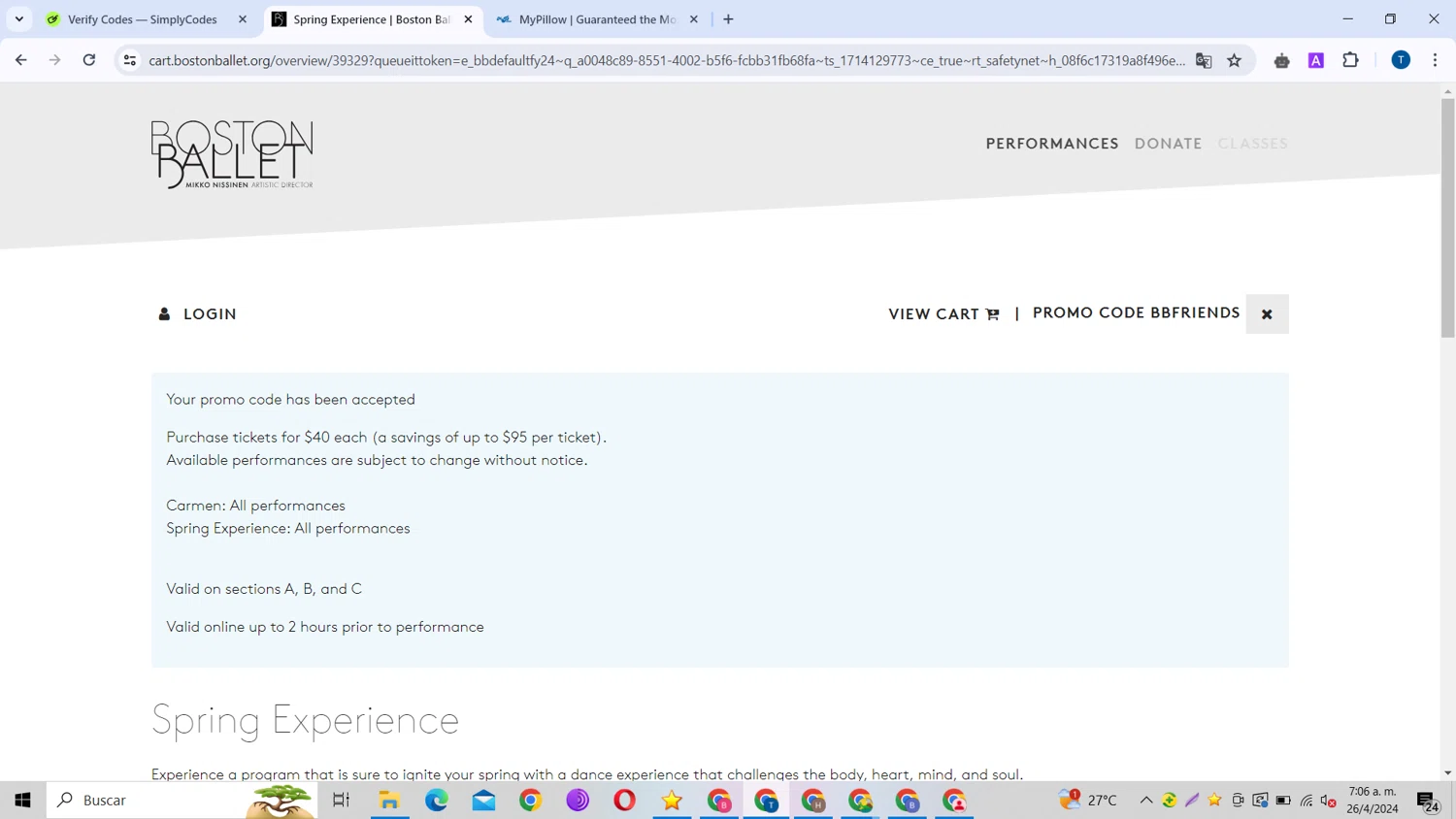 Boston Ballet Promo Codes 30 Off September 2024