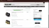 Boston Bruins Shop coupon verification screenshot
