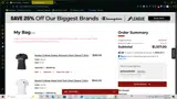 Boston College Eagles coupon verification screenshot