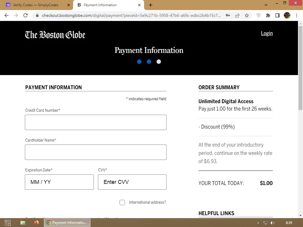 how to use The Boston Globe coupons