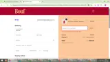 Bouf coupon verification screenshot