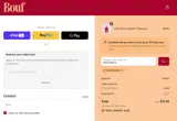 Bouf coupon verification screenshot