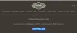 HEAVYGLASS coupon verification screenshot