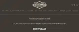 HEAVYGLASS coupon verification screenshot
