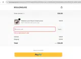 MTB2G1 coupon verification screenshot