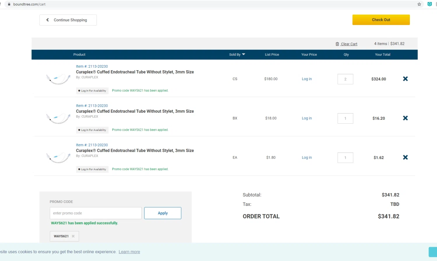 how to use Bound Tree Medical coupons