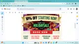HOLIDAYSALE coupon verification screenshot