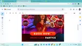 PARTY15 coupon verification screenshot