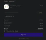 HEATHER15 coupon verification screenshot