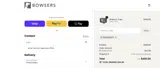 Bowsers Pet Products coupon verification screenshot