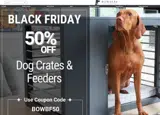 Bowsers Pet Products coupon verification screenshot