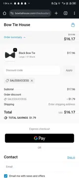 SALESSUCCESS coupon verification screenshot