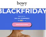 Bowy Made coupon verification screenshot