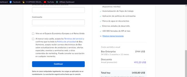 Box checkout page showing Box discount code box | Screenshot taken by SimplyCodes community member on Dec 14, 2023