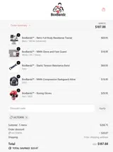 BoxBandz coupon verification screenshot