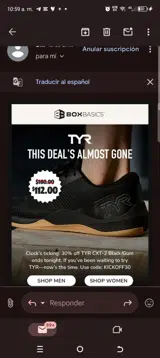 Box Basics coupon verification screenshot