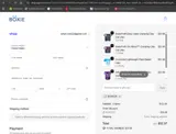 BOXIE25 coupon verification screenshot