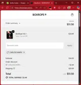 CARLOSCAMPH coupon verification screenshot
