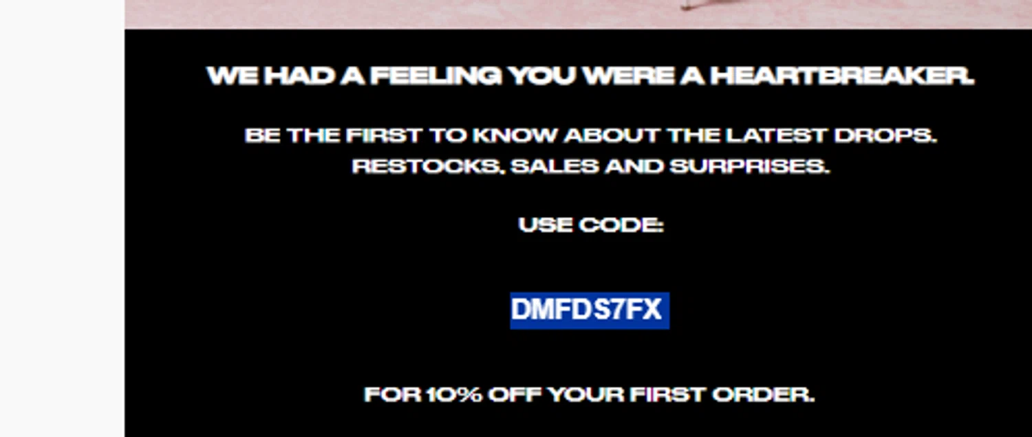 Boys Lie discount code screenshot showing code DMFDS7FX applied at Boys Lie checkout page. Uploaded by SimplyCodes community member Holaaa on Aug 25, 2025