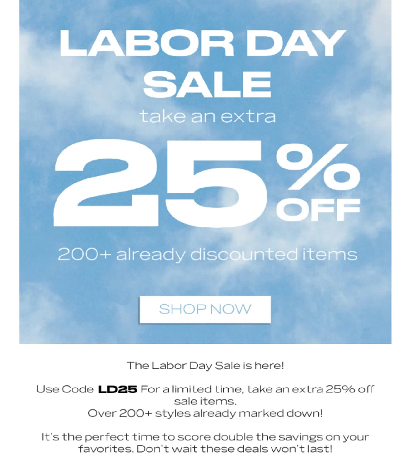 Boys Lie discount code screenshot showing code LD25 applied at Boys Lie checkout page. Uploaded by SimplyCodes community member valeriaantonieta on Aug 28, 2025