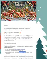 XMASDEAL coupon verification screenshot