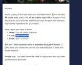 48HOURSAVE coupon verification screenshot