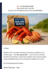 BOILBAG coupon verification screenshot