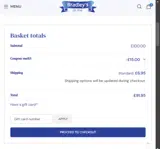 MEL15 coupon verification screenshot