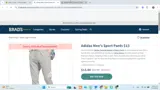 ADIDAS40 coupon verification screenshot