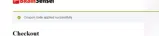 Brain Sensei coupon verification screenshot