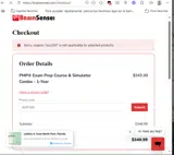 Brain Sensei coupon verification screenshot