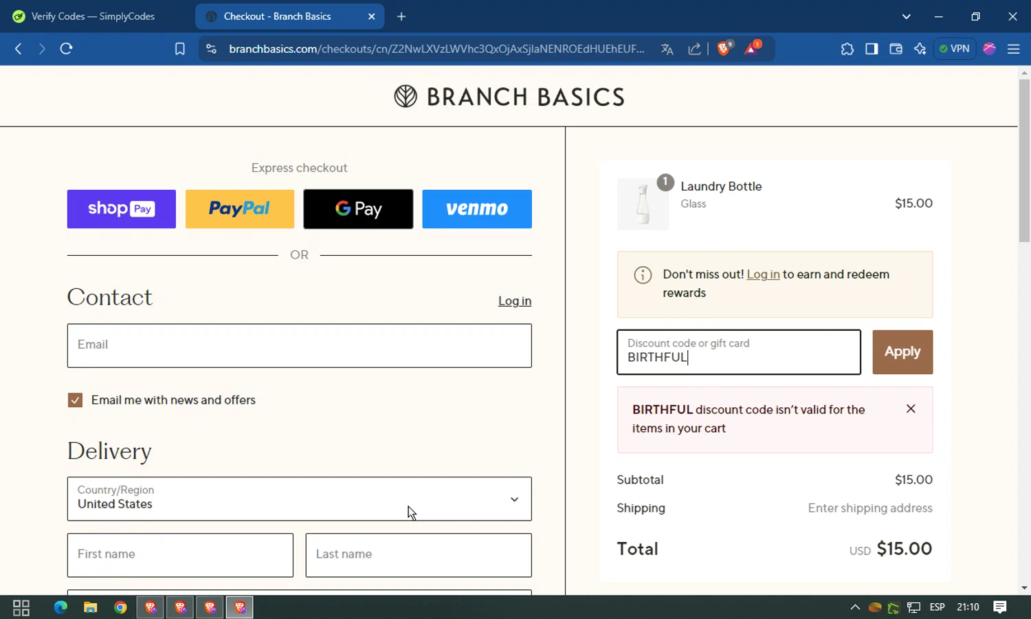 Branch basics coupon codes 15 off october 2024