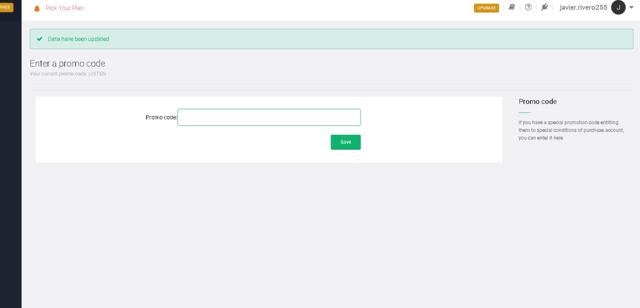 Brand24 checkout page showing Brand24 promo code box | Screenshot taken by SimplyCodes community member on Jun 24, 2023