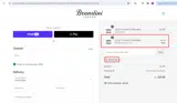 WELCOME coupon verification screenshot